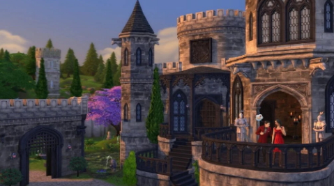 赢得社区投票后《模拟人生4》城堡建造DLC即将推出